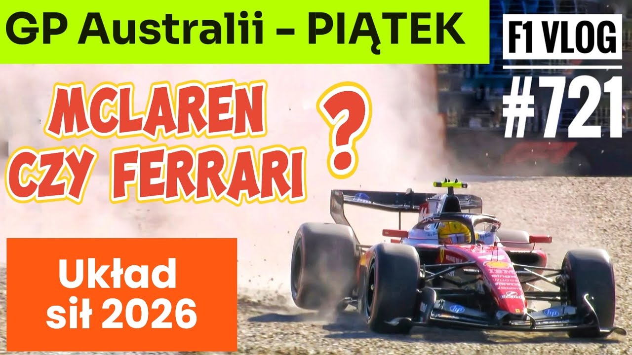 Formuła 1: Układ sił w Australii &ndash; Ferrari i McLaren! Będzie mniej wyścig&oacute;w? Złe wibracje w Astonie