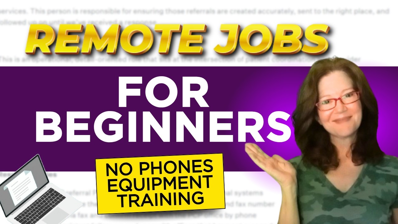 3 New Beginner-Friendly Work From Home Jobs