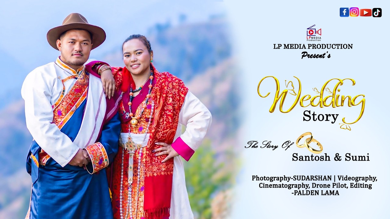 Santosh & Sumi Wedding Highlights || LP MEDIA PRODUCTION