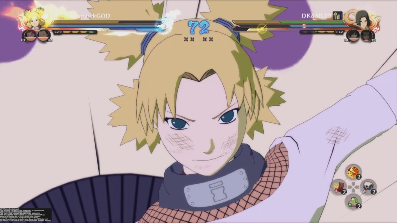 TEMARI CANT STAND WEAKLINGS | NARUTOSHIPPUDENultimateninjastorm4 online matches #81