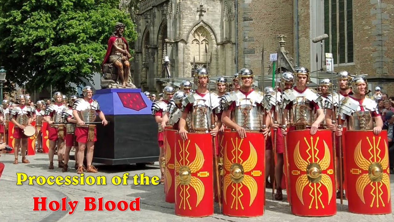 Bruges, Belgium - Procession of the Holy Blood - May 26, 2022 [4K UHD]