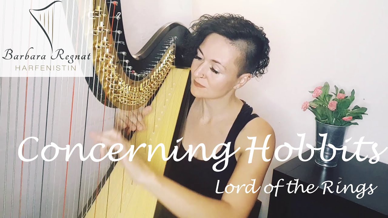 Concerning Hobbits (Lord of the Rings) - Harp Cover - Barbara Regnat - Harfe