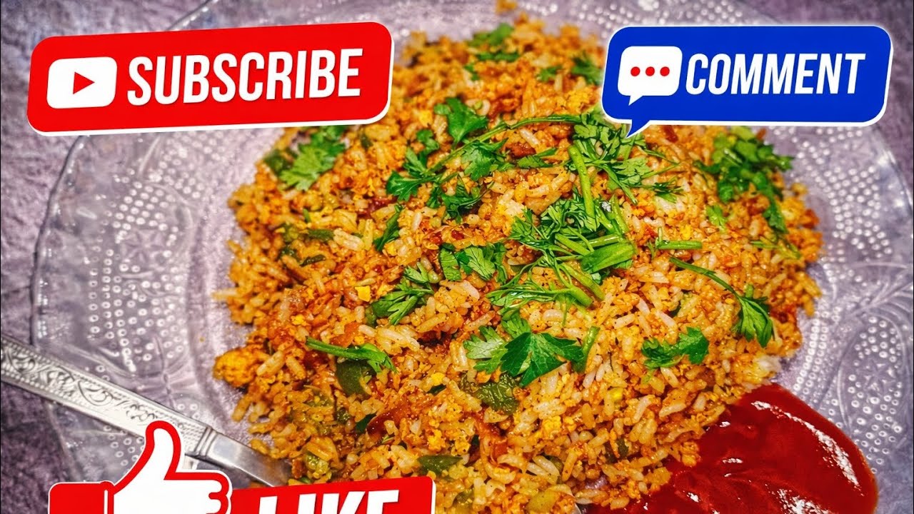 Try this egg rice and subscribe and comment and like Thank you for watching me guys 