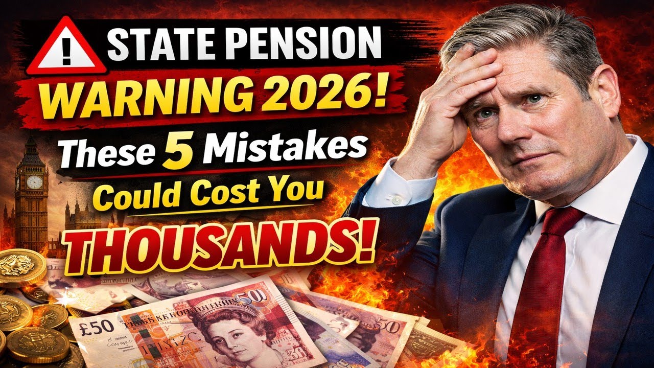 🚨 State Pension WARNING 2026 | 5 Costly Mistakes That Could Slash Your Pension by &pound;1,000s!