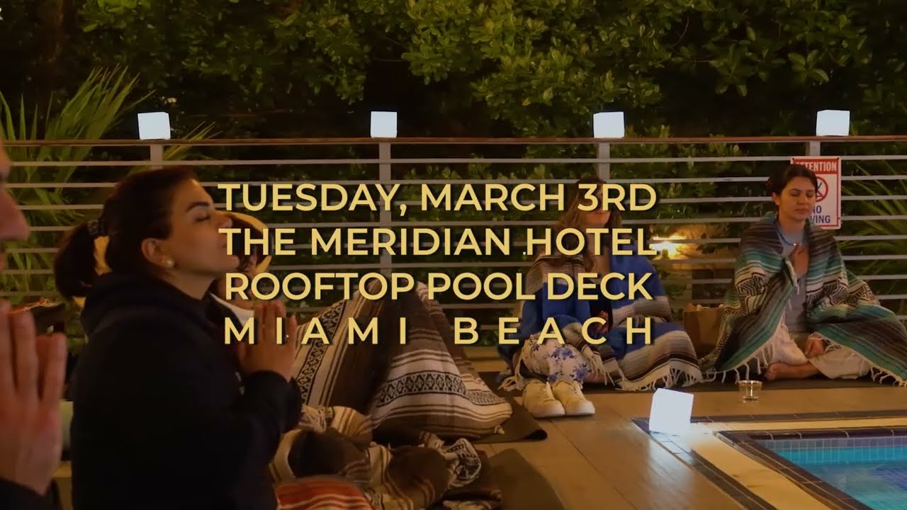 LUNA: A Persian Sound Bath Experience at The Meridian Hotel in Miami Beach | Tuesday, March 3rd