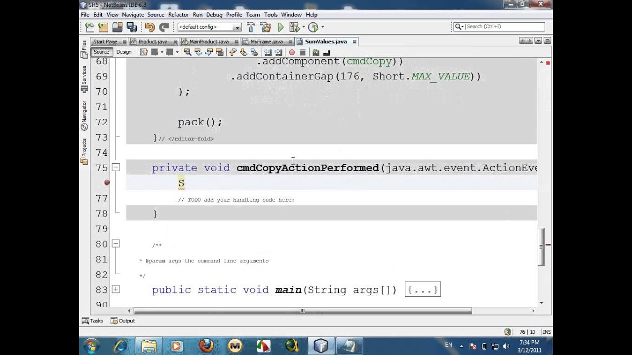 java how to Use JText Field Cut and Copy