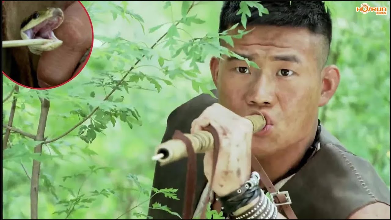 獵戶高手利用竹籤沾滿毒蛇液，一頓猛如虎射殺日軍全軍覆沒 ⚔️ 抗日擂台| Kung Fu