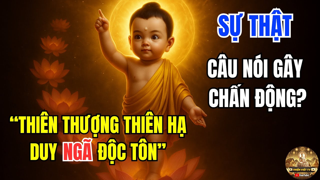 “Thiên Thượng Thiên Hạ Duy Ngã Độc Tôn”: Câu Nói Gây Chấn Động Nhân Loài?