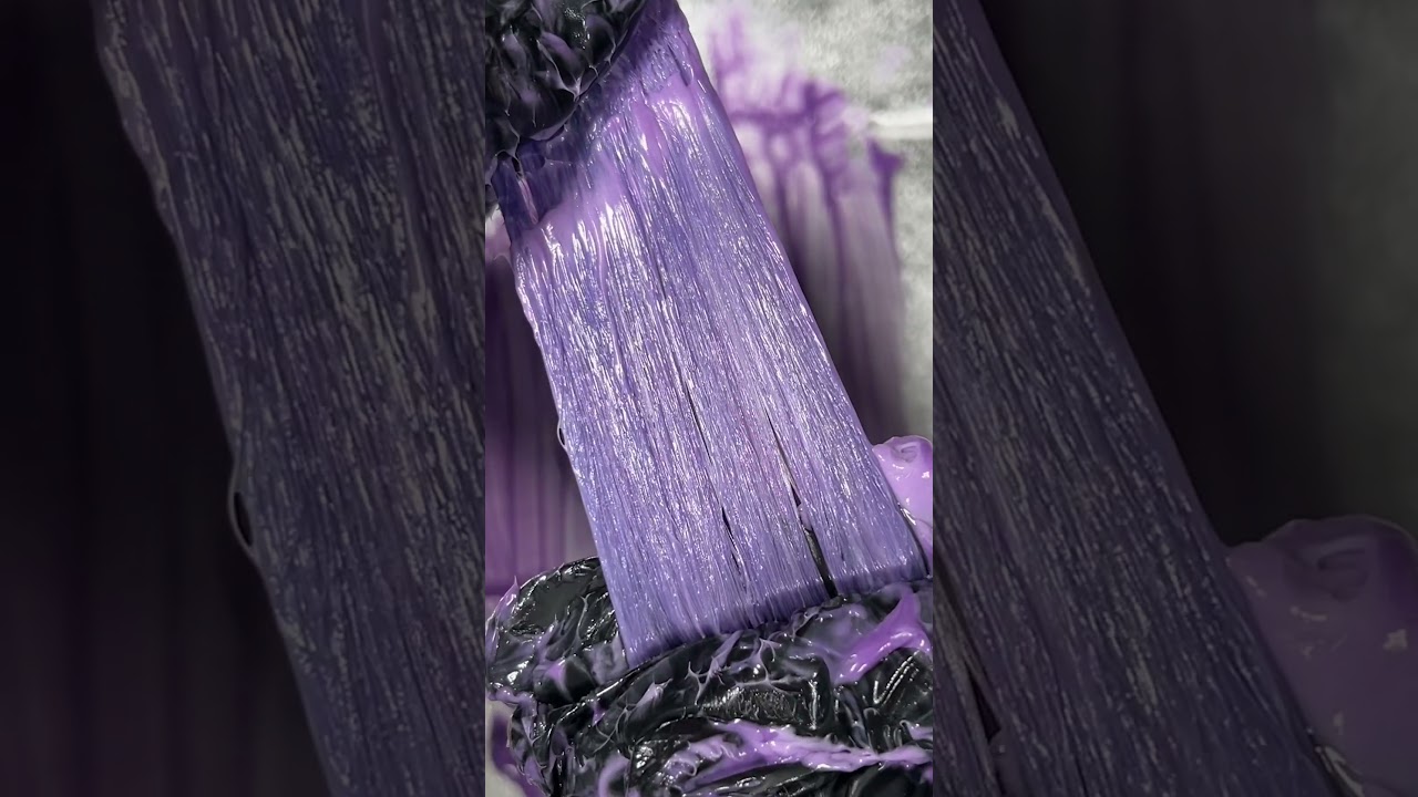 Transform faded blue hair to a soft lavender with Good Dye Young. #haircolor #hairtransformation