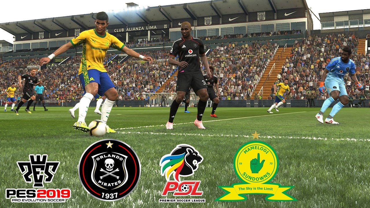 🔴ORLANDO PIRATES VS MAMELODI SUNDOWNS DSTV BETWAY PREMIERSHIP 2025/26 | PES 2019 GAMEPLAY HD PC