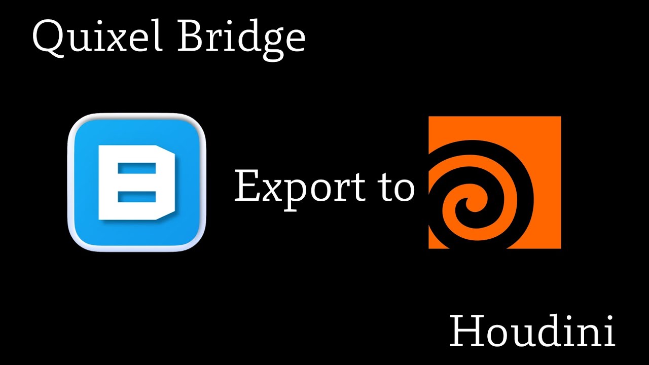 Quixel Bridge Megascans Asset Export To Houdini 17 - 20.5