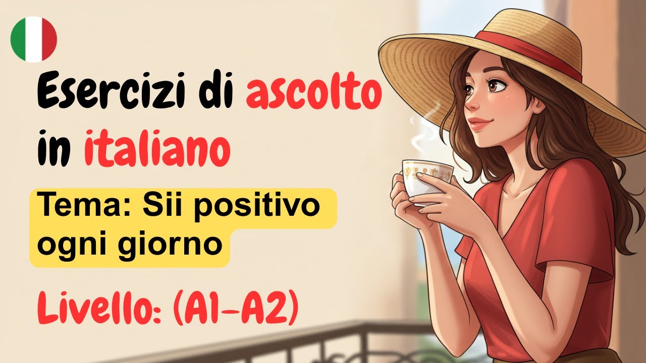 Learn Italian with Positivity! | Beginner-Friendly Episode | Italian Podcast