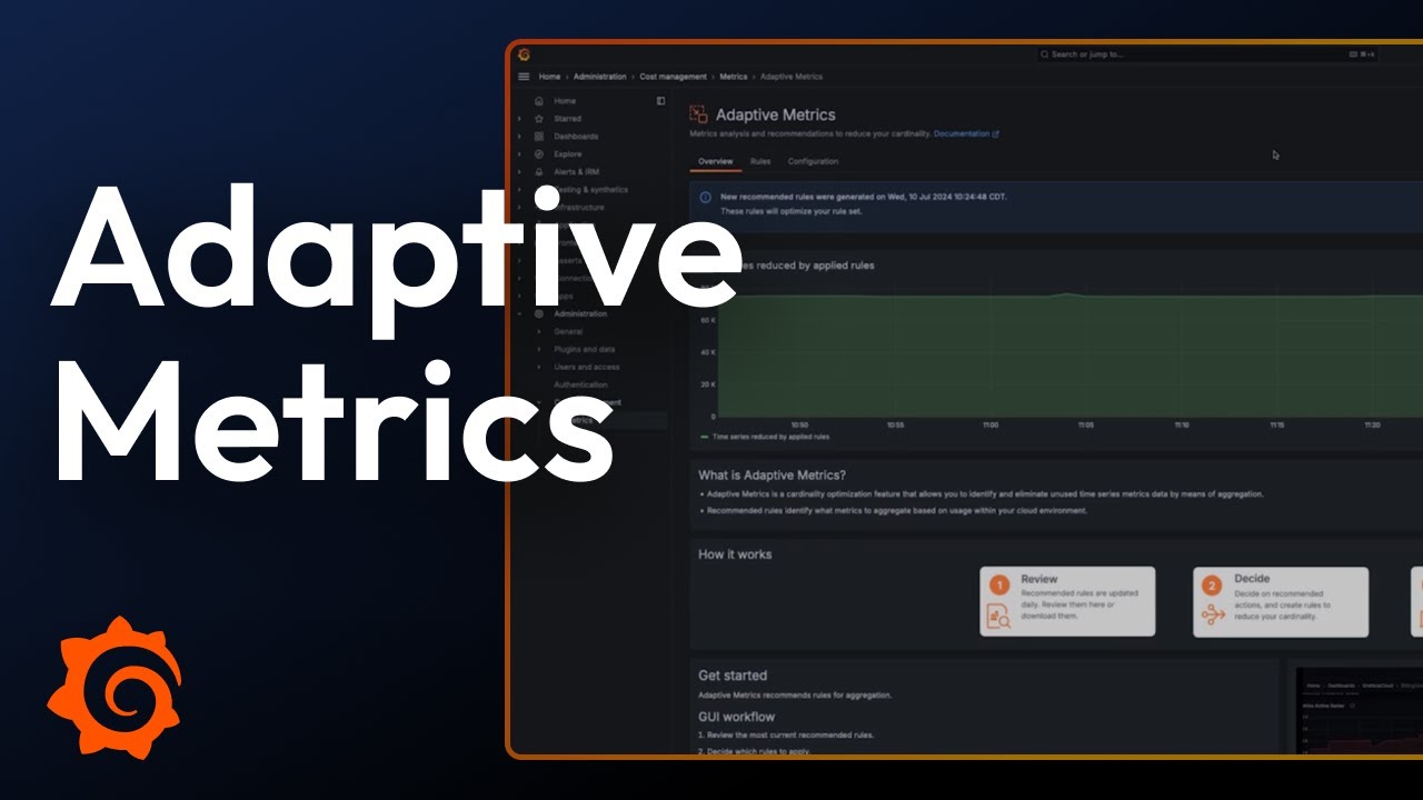 How to Reduce Metrics Costs with Grafana Cloud Adaptive Metrics | Grafana Labs