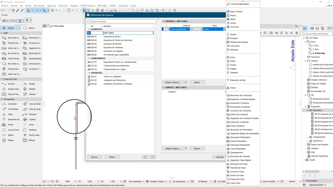 ArchiCAD 27.2 Mejoras al MEP Modeller