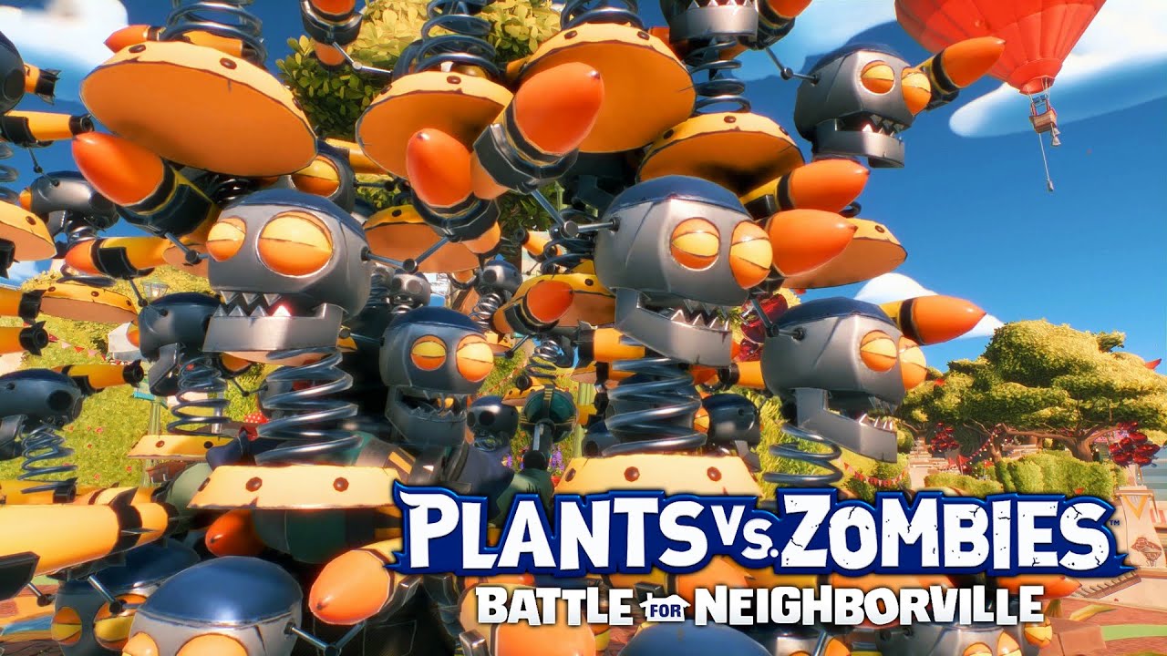CRAZY MODE: Зомби-Турель в Plants vs Zombies Битва за Нейборвиль
