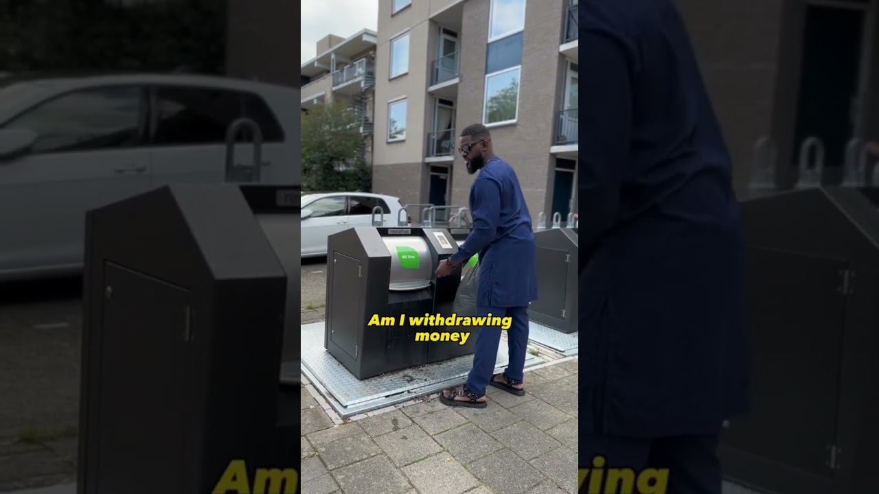 Do they have this where you stay? #netherlands #trash #garbage #funny