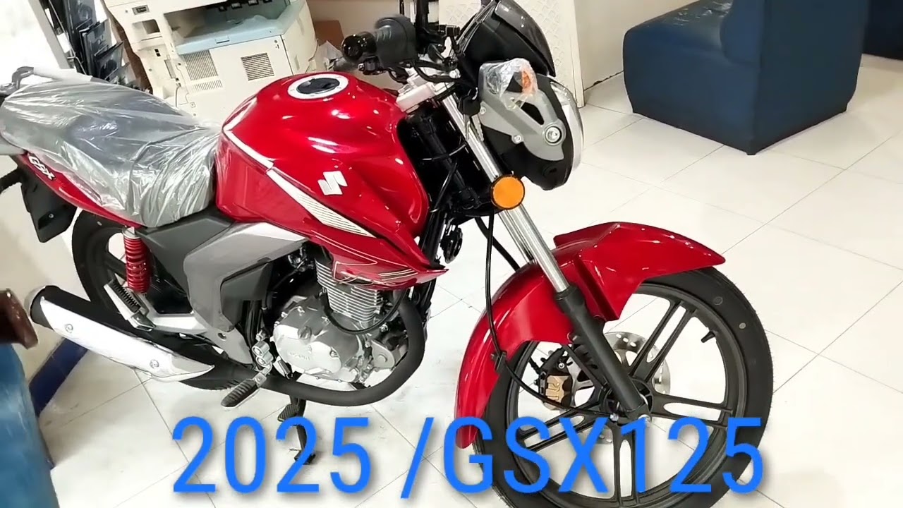 2025 Model GSX 125 RED
