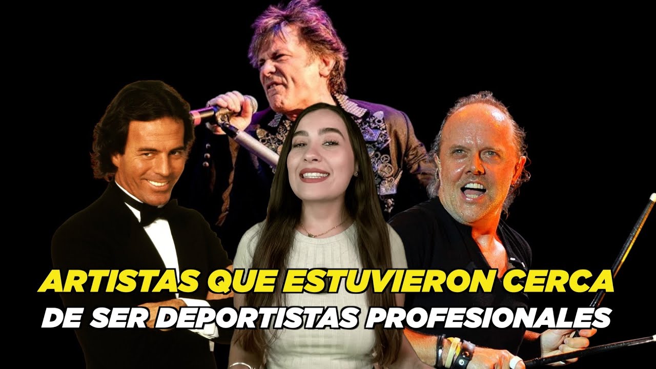 Artistas que estuvieron cerca de ser deportistas profesionales 😯⚽️