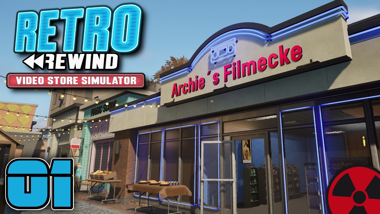 RETRO REWIND - Video Store Simulator | #01: Die beste VIDEOTHEK hat geöffnet! 📼 Gameplay Deutsch