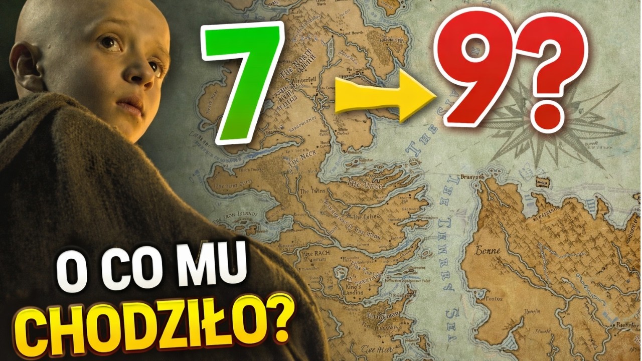 Siedem Kr&oacute;lestw&hellip; czy może Dziewięć? 🤯 Westeros wyjaśnione
