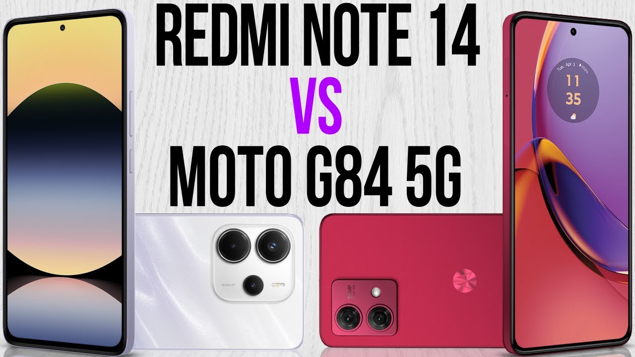 Redmi Note 14 vs Moto G84 5G (Comparativo & Preços)