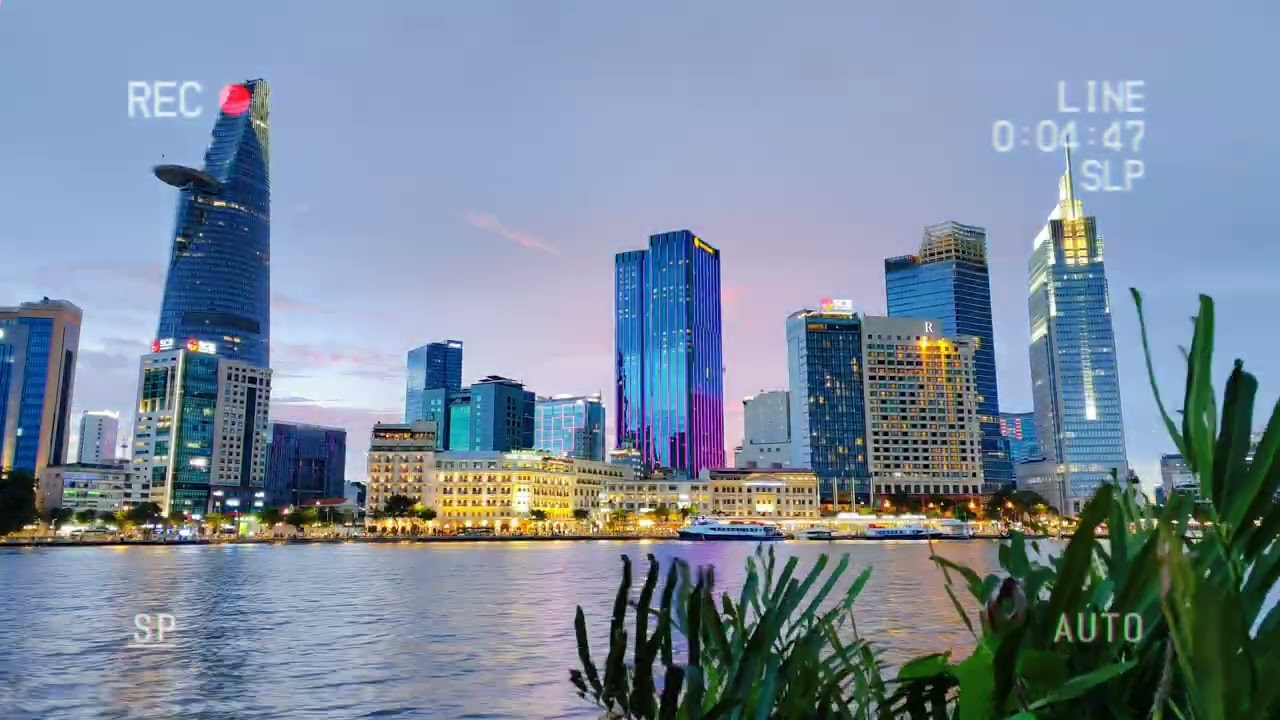 [4K Time lapse] Saigon day to night efect 1- 06/2022