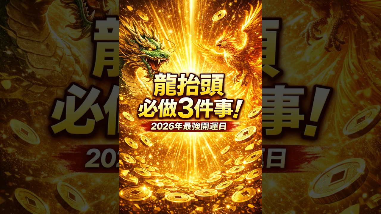 2026最強開運日！龍抬頭這天，你做對這3件事了嗎？