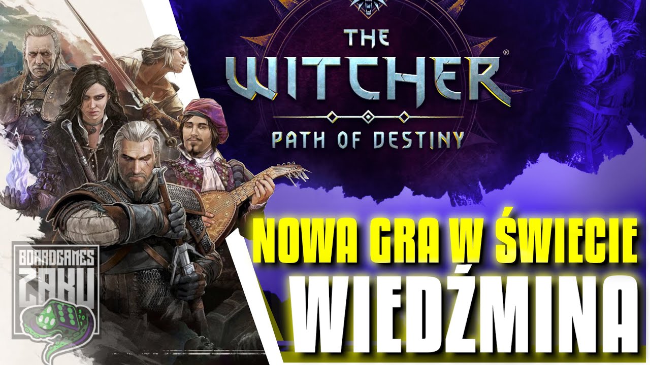 Wiedźmin: Ścieżka Przeznaczenia - ZASADY i OPINIA - WITCHER PATH OF DESTINY