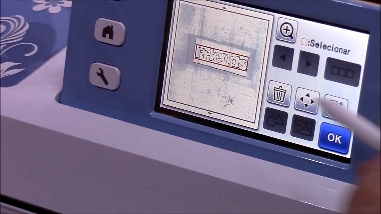 Cortanto eva com cola pano na ScannCut Vídeo 6
