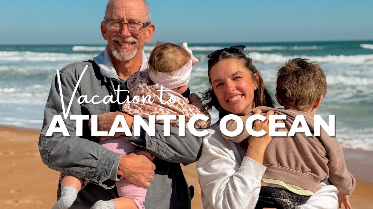 Weekend Vlog | Winter Beach Day, Falling in the Ocean & Liam & Emma Moments