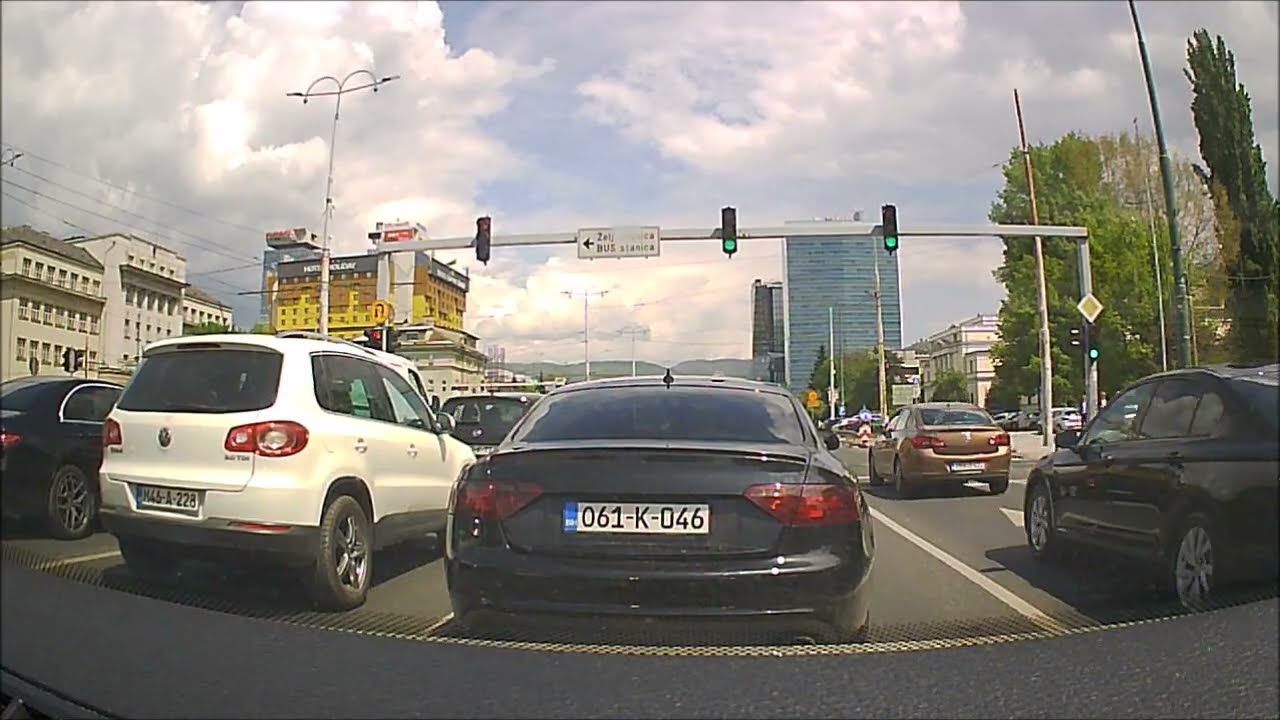Sarajevo Driving Tour 2023 Dashcam Video Tour Bosnia and Herzegovina