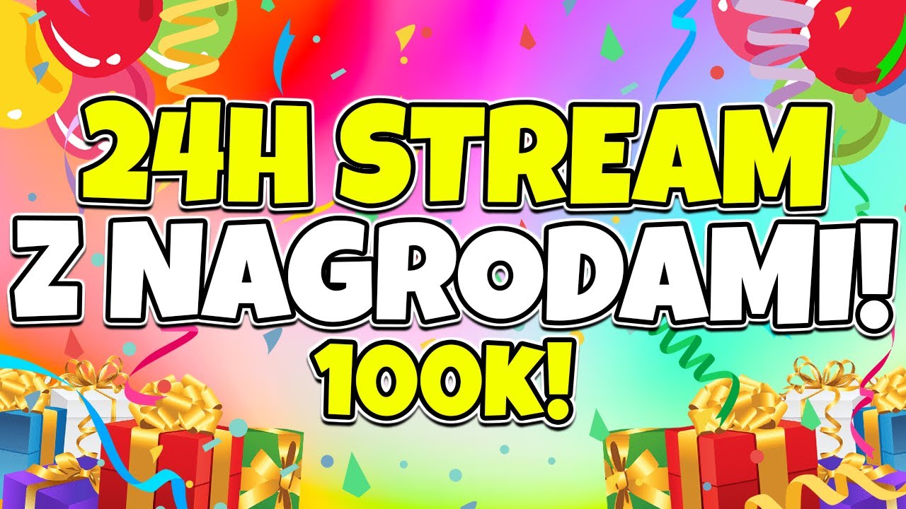 🎉24H STREAM Z NAGRODAMI W STEAL A BRAINROT!🎉MAMY 100K SUB&Oacute;W!🎉 #roblox