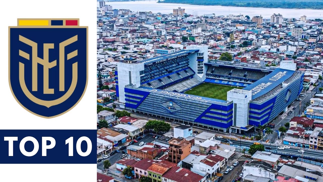 TOP 10 MEJORES ESTADIOS DE ECUADOR