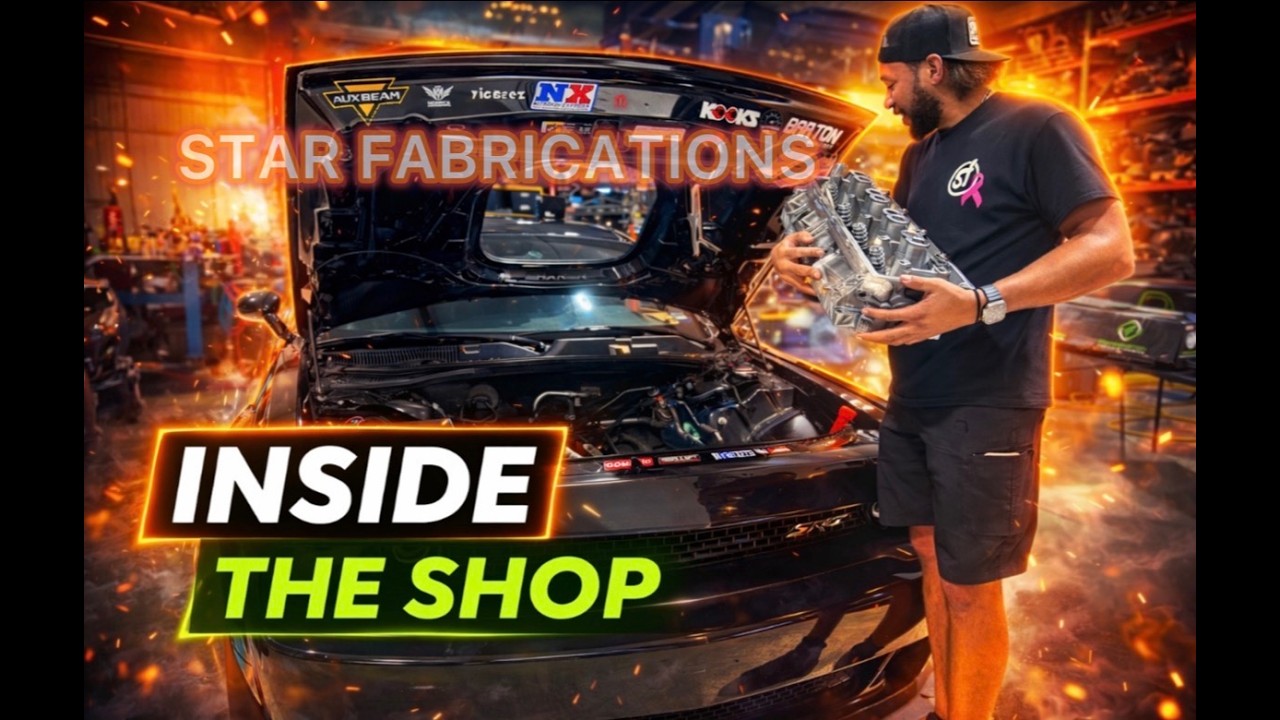 INSIDE A FABRICATION SHOP WHERE HORSEPOWER HAS NO LIMIT