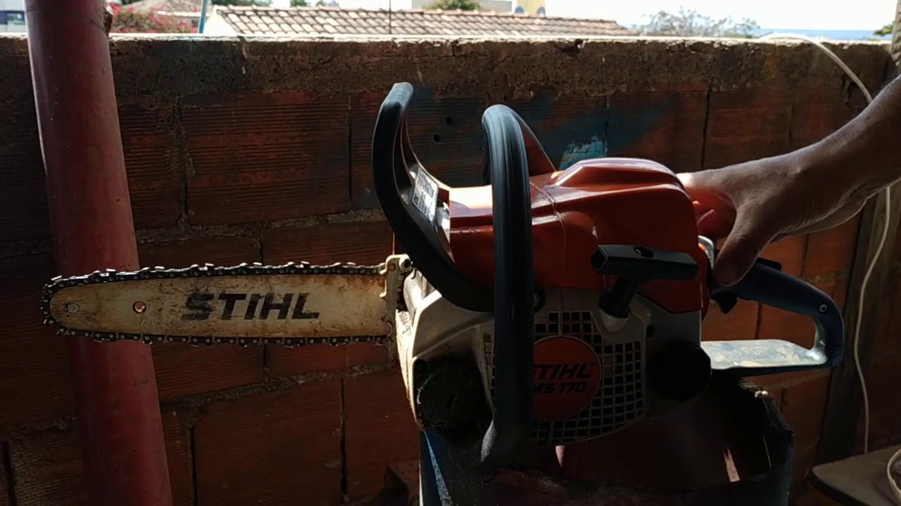STHIL MS 170 NÃO PEGA, NÃO FUNCIONA.