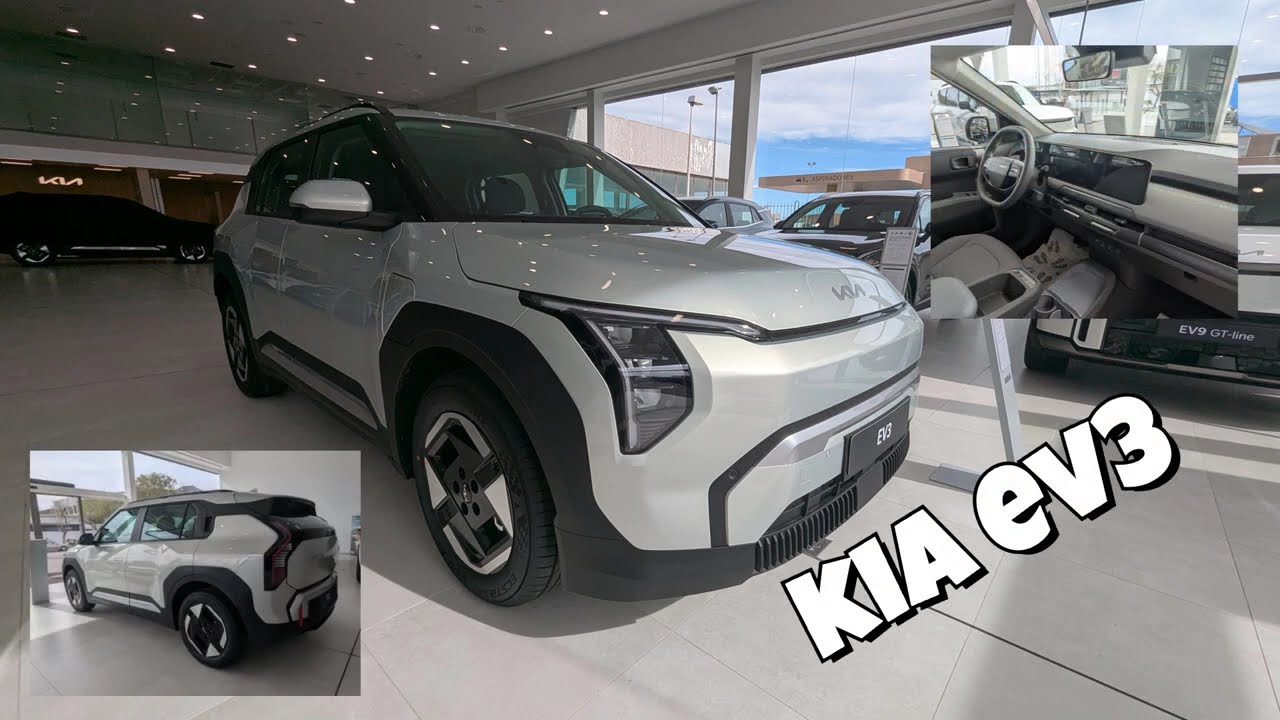 Kia EV3 Silver Evory, Is the BEST Electric Car Of 2025?