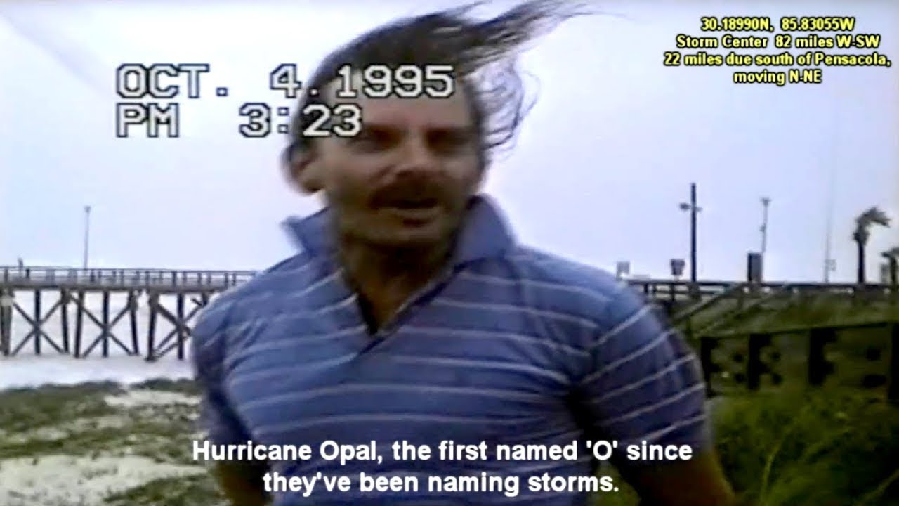 19951004 Cat 3 Hurricane Opal, Panama City, Florida