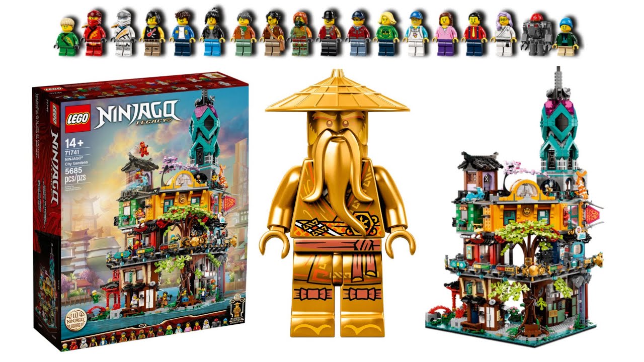 NINJAGO CITY GARDENS #71741: BUILD & REVIEW