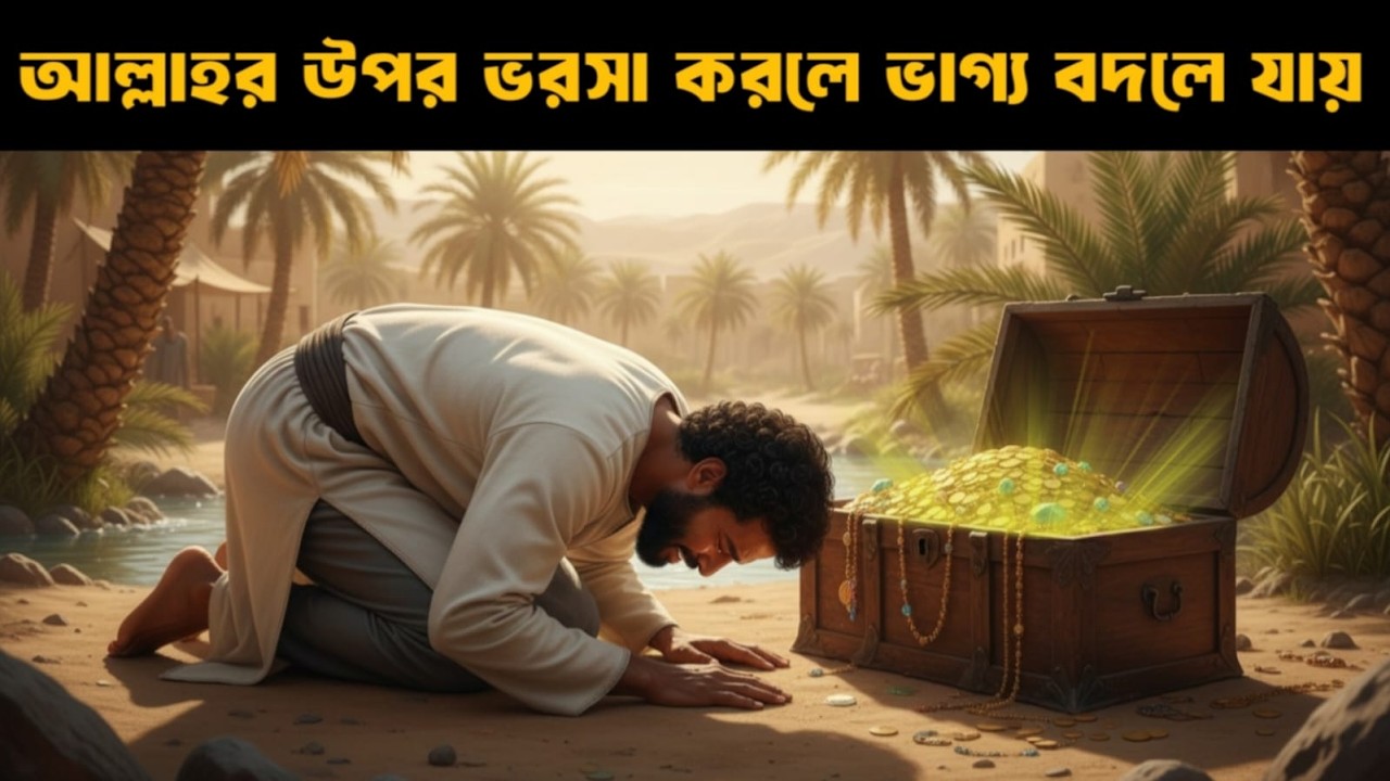 যে আল্লাহর উপর ভরসা করে সে কখনো হারে না | হৃদয় ছুঁয়ে যাওয়া অনুপ্রেরণামূলক ইসলামিক গল্প