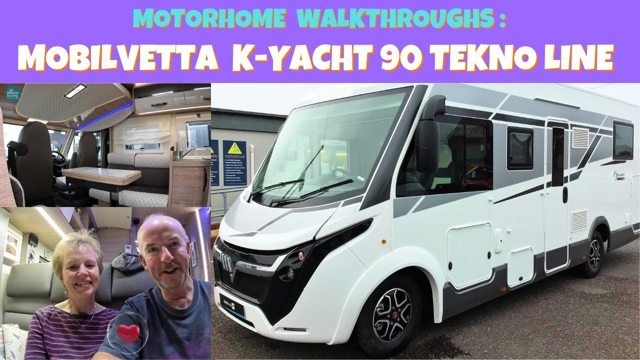 Motorhome Walkthroughs  : The Mobilvetta K-Yacht 90 Tekno Line