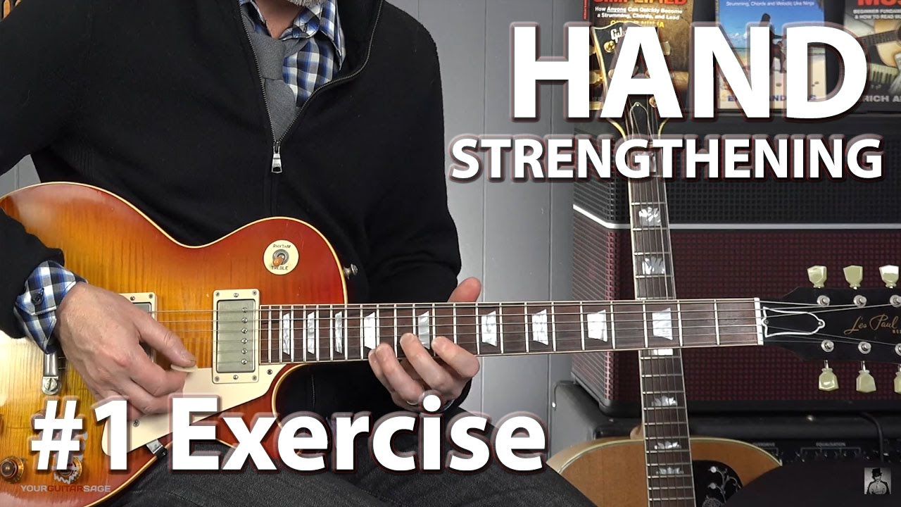 #1 Exercise For HAND STRENGTHENING - Guitar Lesson