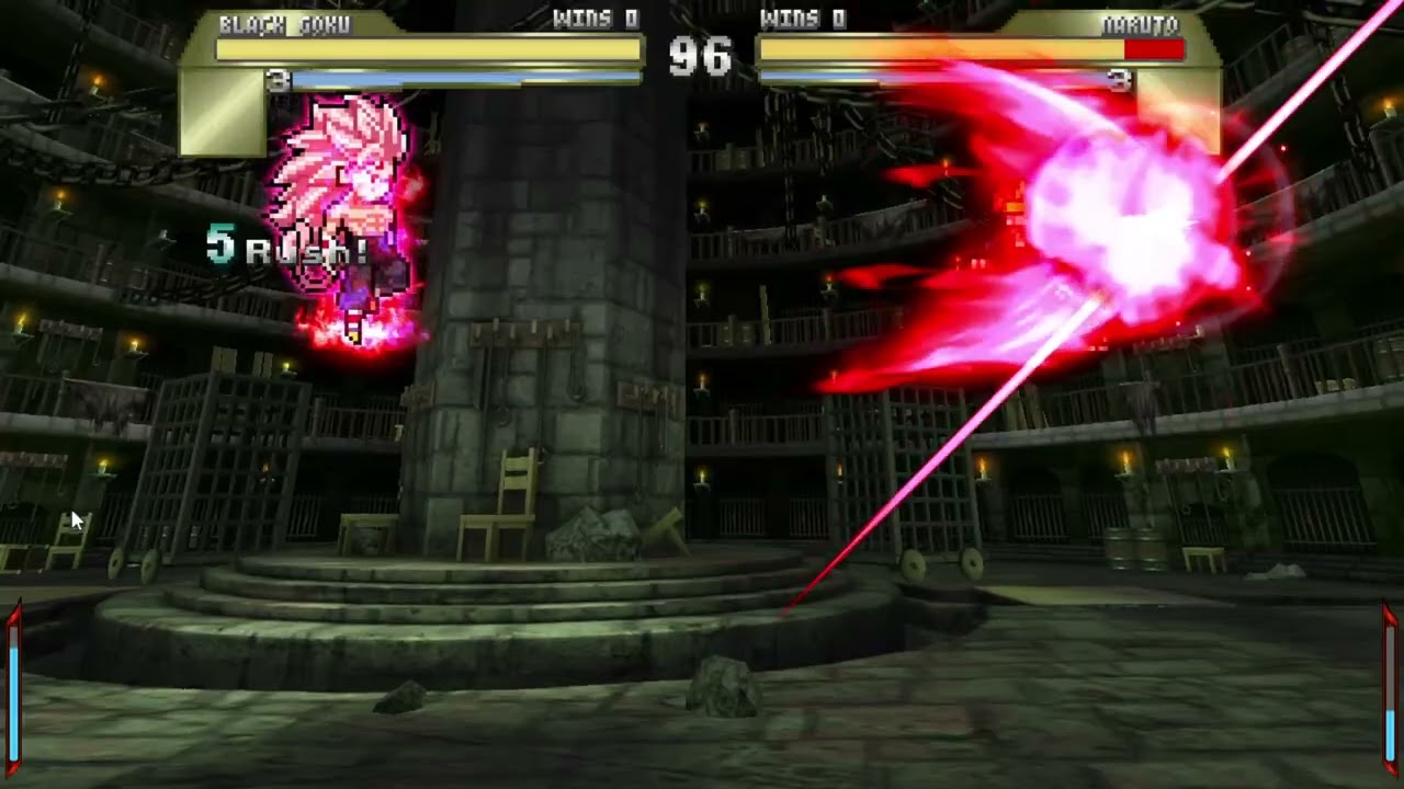Black Goku SSJ3 Combos