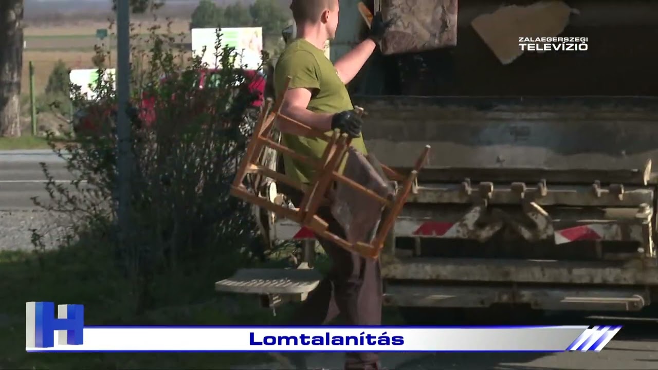 Lomtalanítás – ZTV Híradó 2024-03-06