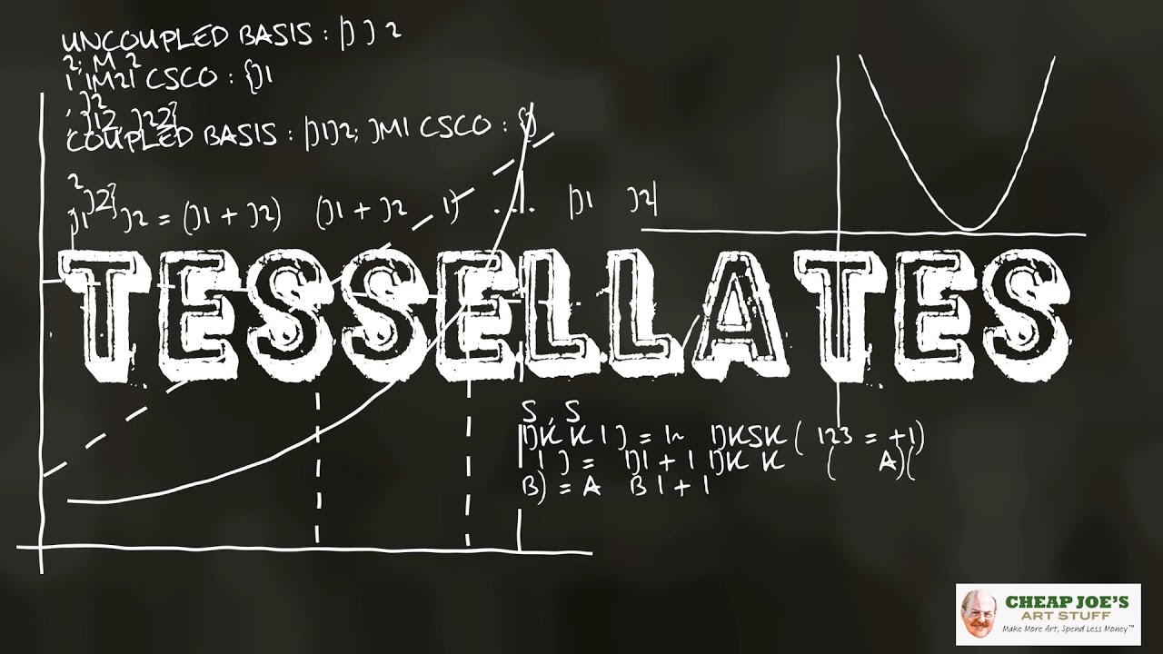 Cheap Joe's 2 Minute Art Tips - Tessellates The Art of Repeating Pattern