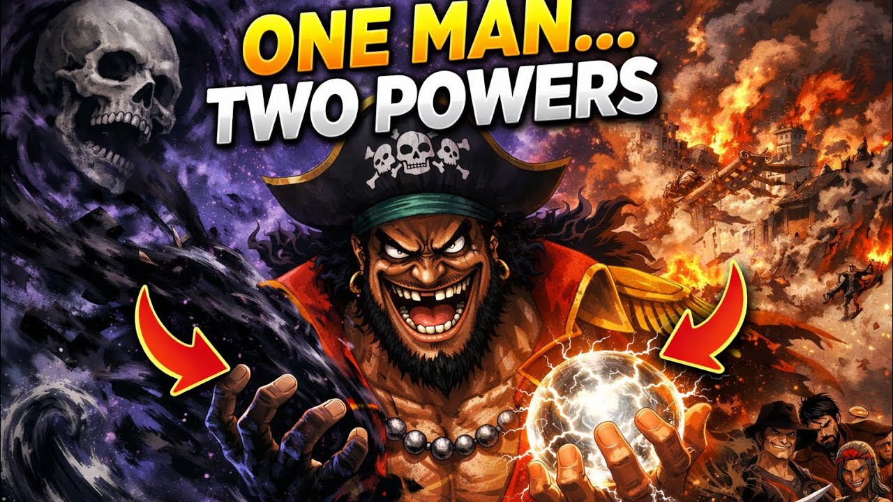 Blackbeard Full Story Explained | How He Uses Two Devil Fruits