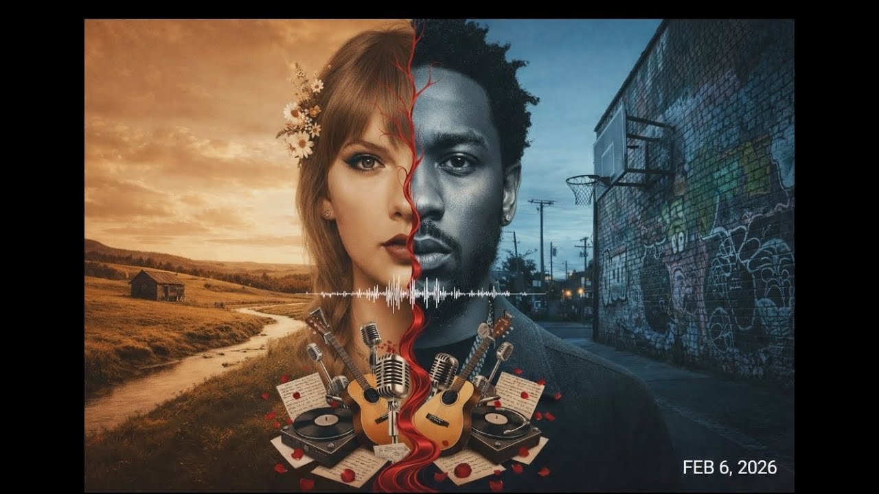 Taylor Swift ft. Kendrick  Lamar-- Bloodlines & Ballads(Lyrics video)
