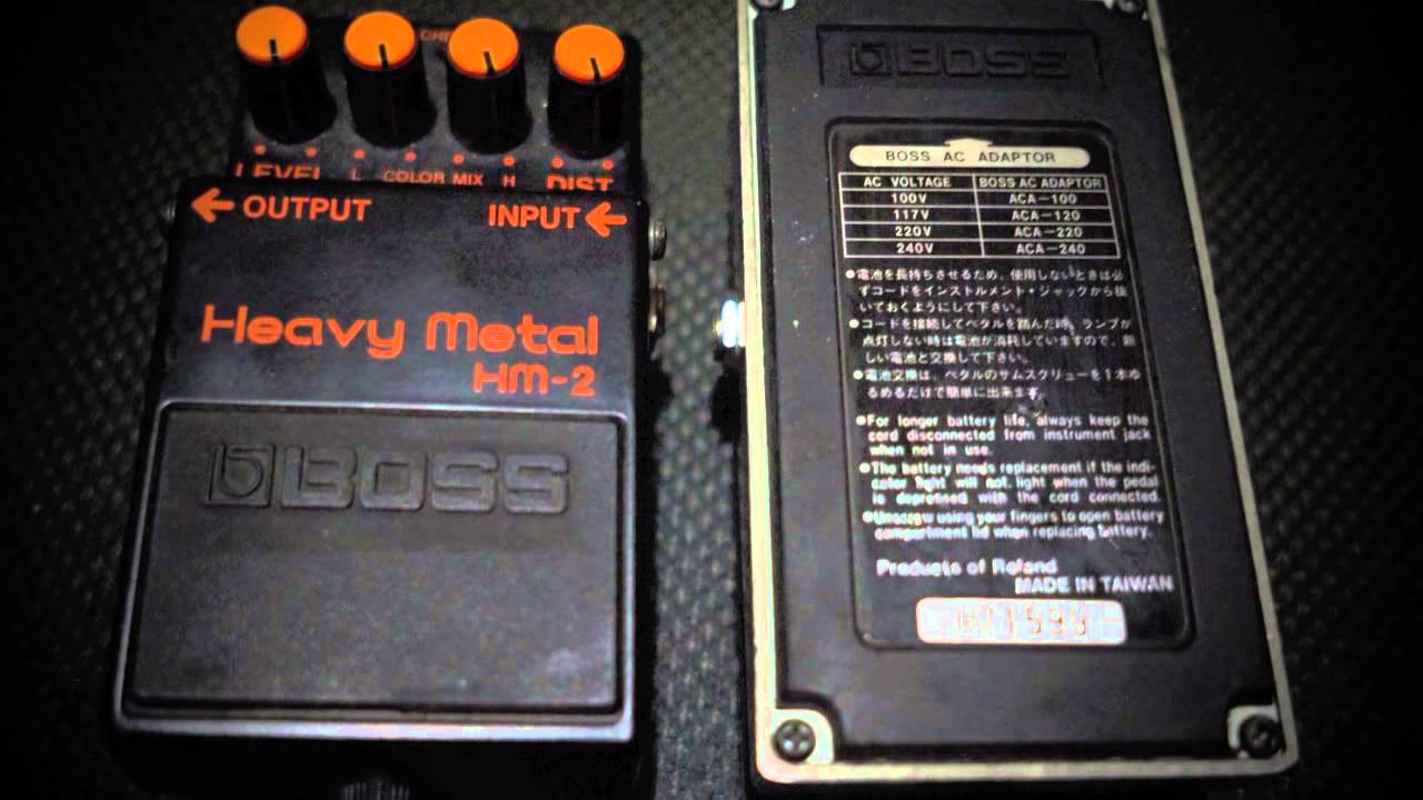 BOSS HM2 MIJ VS MIT HEAVY METAL COMPARISON