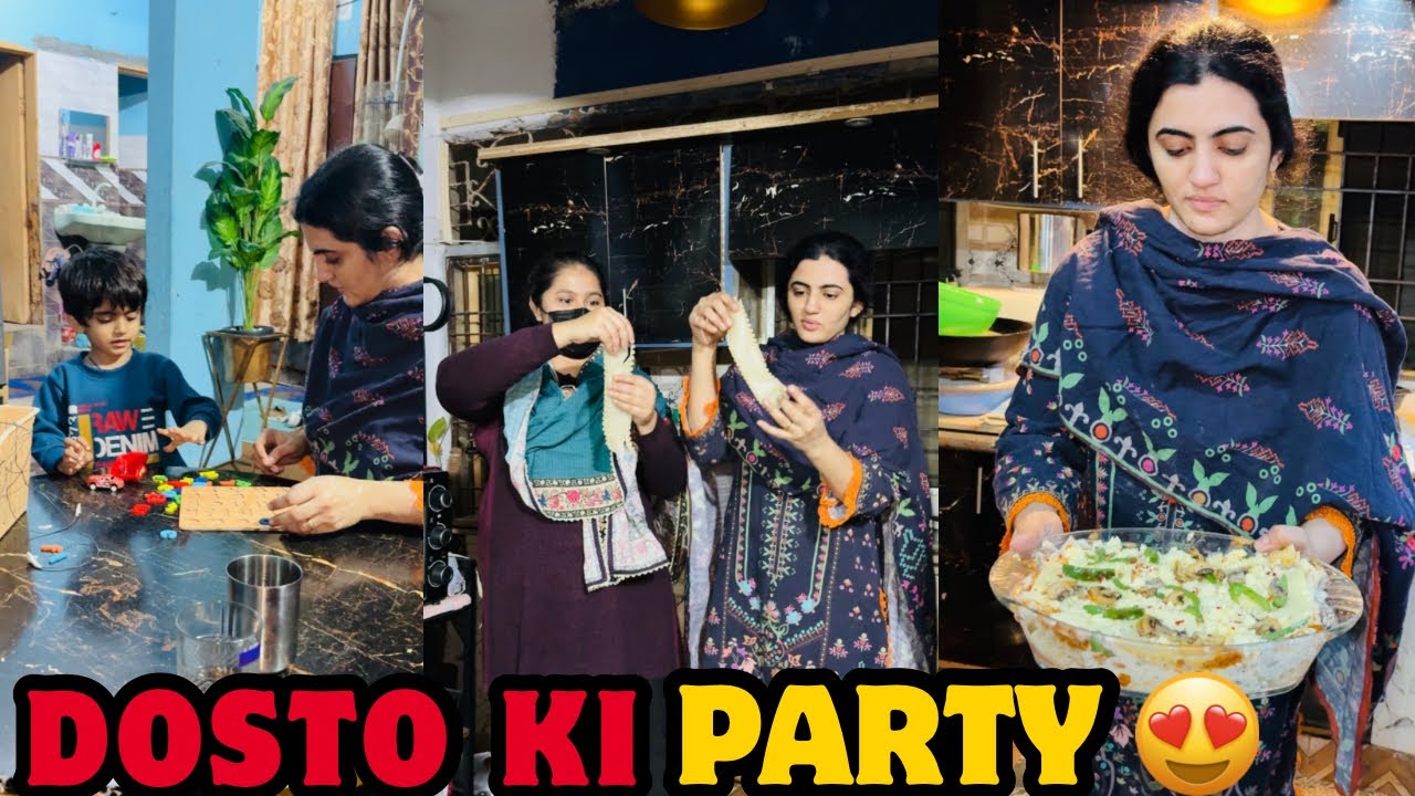 Dosto k sath party ki hum nay 🥰light walo nay bohat tang kiya 😡 sara pizza barbad hogaya 😩
