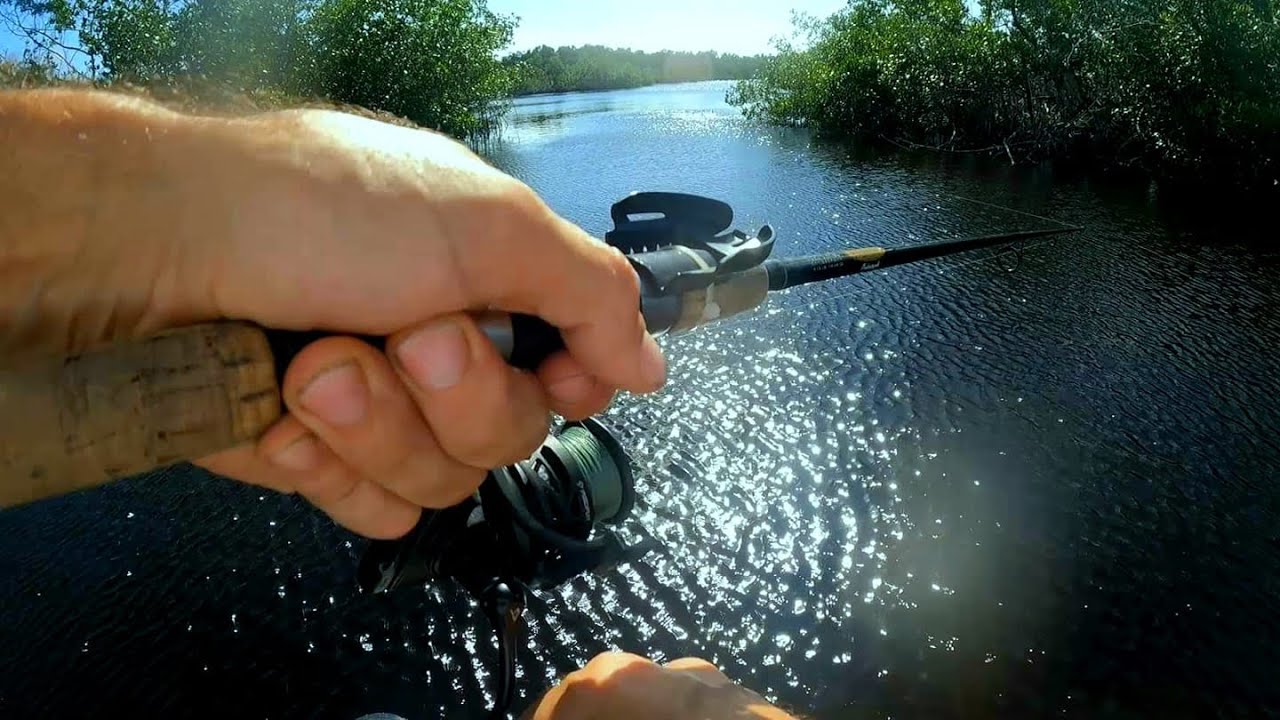 Fishing HIDDEN Back Country Lakes for Tarpon and Snook...