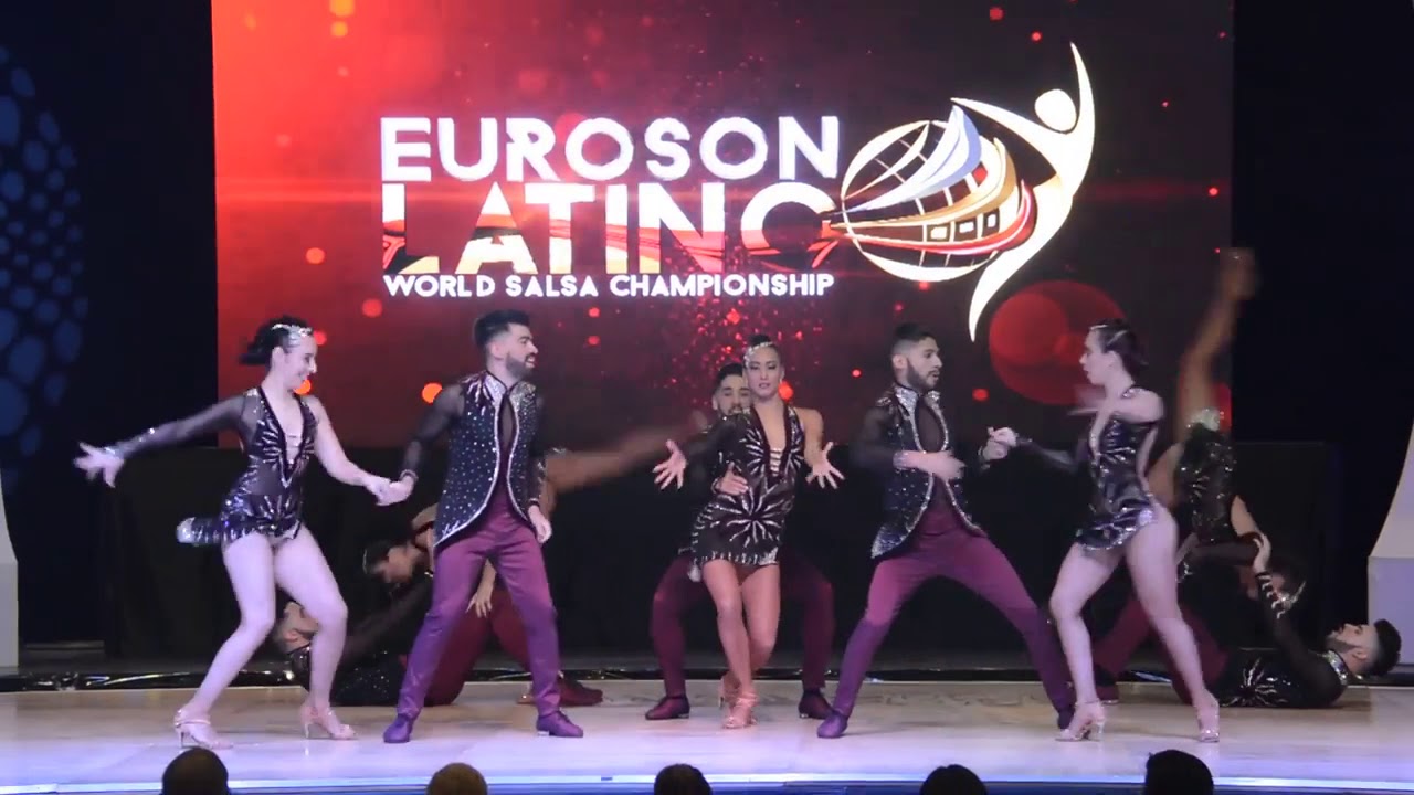 Sinergia - 2do Puesto  - Final Grupos Bachata Pro - Euroson Latino World Salsa Championship 2019